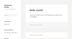 Desktop Screenshot of littlebarnstudio.com